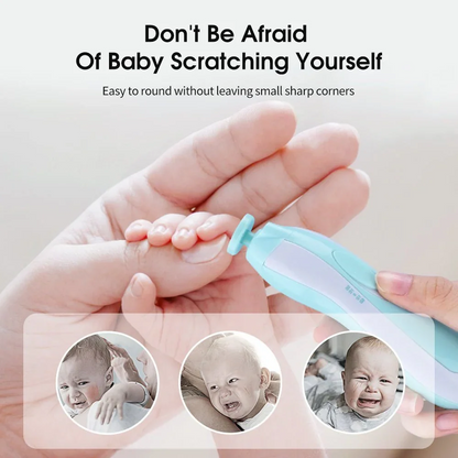 مقص أظافر الأطفال الكهربائي – آمن ولطيف 👶✨