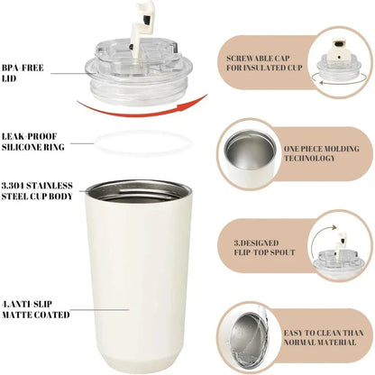 SMEG – Stainless Steel Vacuum Insulated Tumbler Mug